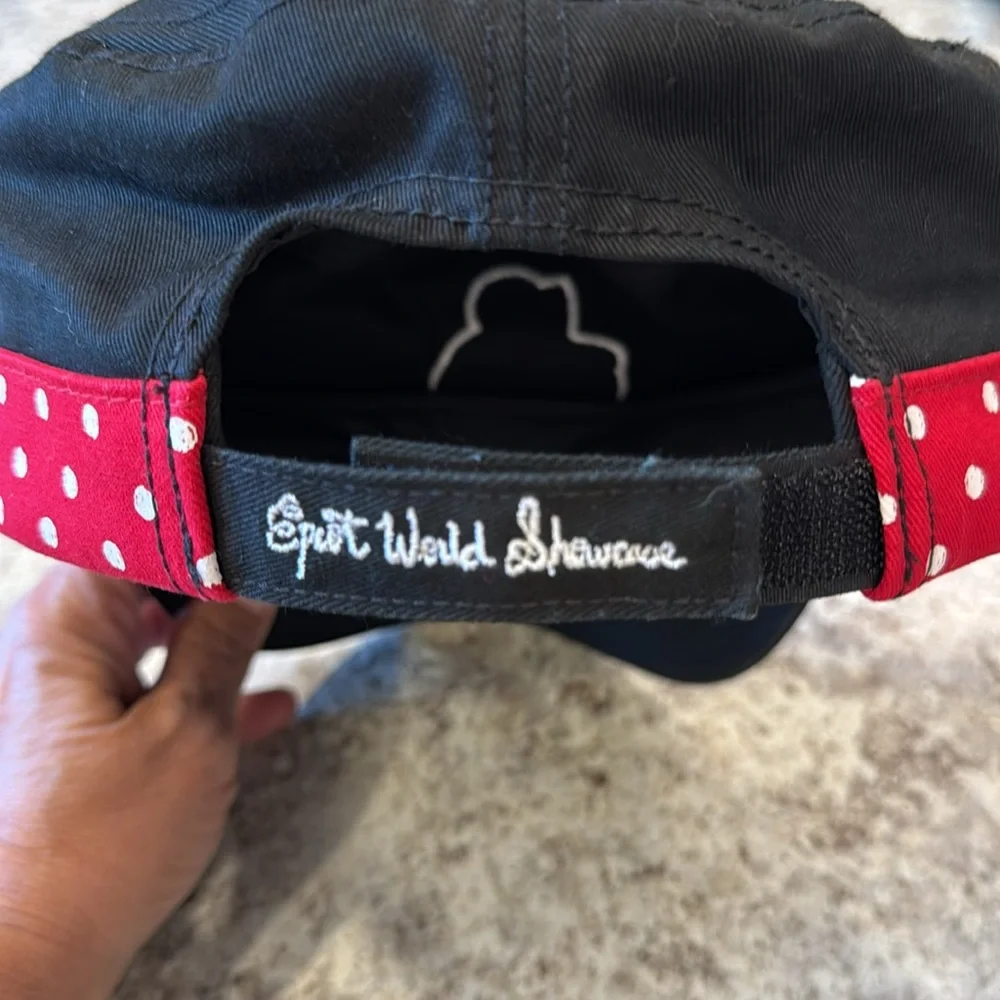 Disney Parks Minnie mouse baseball cap un bison de Paris.